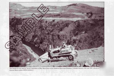 Euclid c-6 dozer 1960S in rockies classic print, tecon