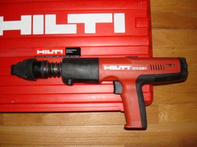 Hilti dx 351 powder actuated fastening tool; great; 