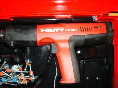 Hilti dx 351 powder actuated fastening tool; great; 