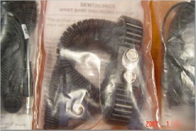 Lot of 3 semtronics wrist band grounding system SE4000