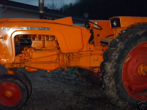 Minneapolis moline 445 rare tractor 