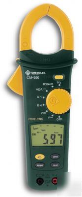 New greenlee cm-950 ac/dc true rms clamp meter **** ****