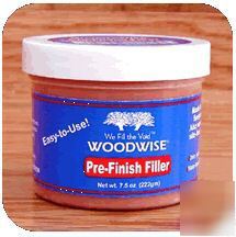 Pre-finished wood filler - 7.5 oz. med brown tone