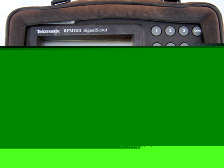Tektronix signal scout RFM151 signalscout