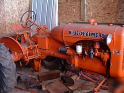  allis chalmer ca tractor 