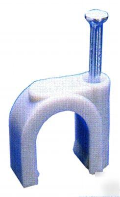 (100) plastic cable clips clamps for 14/3 romex