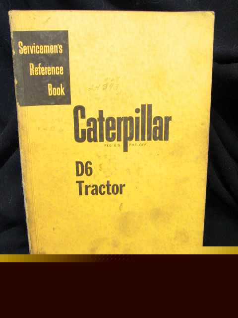 1953 cat caterpillar D6 tractor service manual ~ orig 