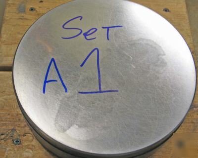 (3) lapping plates fine, medium, coarse machinist tool