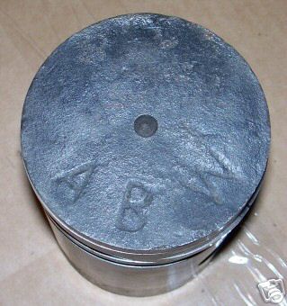 Associated piston 1 3/4 hp hit miss old engine