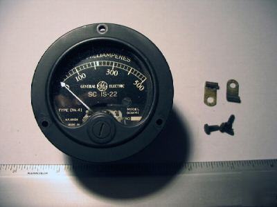 Bc-375 dc milliamperes meter, signal corps 
