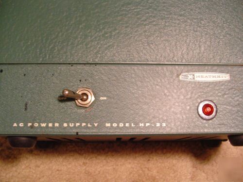 Heathkit ac power supply model hp-23
