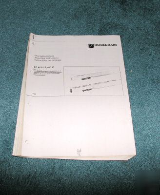 Heidenhain ls 403 ls 403 c scale manual