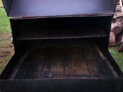 Homemade bbq, grill trailer w/ jenn-aire gas stove