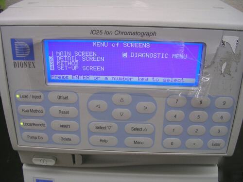 Like new dionex IC25 ic 25 ion chromatograph 