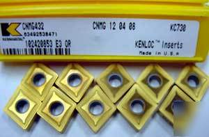 New 100) kennametal cnmg 432 kc 730 inserts
