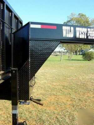 New 20 ft dump trailer gooseneck tandem duals brand 