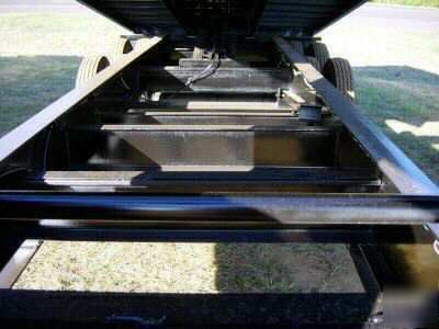 New 20 ft dump trailer gooseneck tandem duals brand 