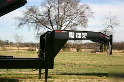 New 20 ft dump trailer gooseneck tandem duals brand 