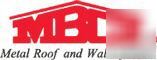 New 29 ga pbr metal steel building metal building mini