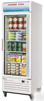 New turbo air glass door freezer