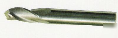New - usa solid carbide ball end mill 3 fl 5/16