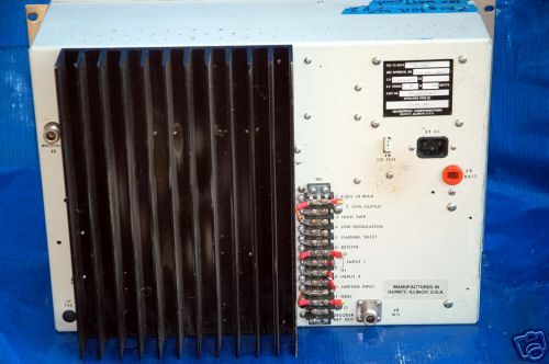 Quintron 100 watt 2 meter base station amplifier