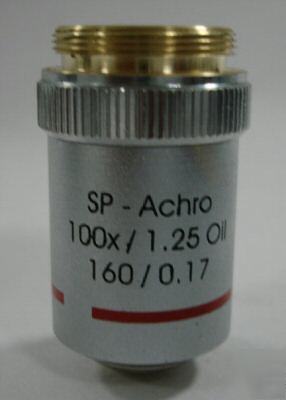 Set of four 37MM microscope semi-plan objectives bid$39