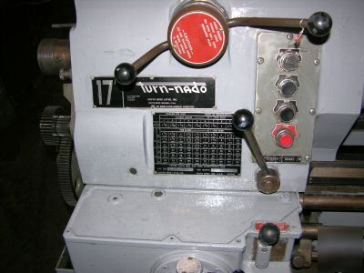South bend turn nado engine lathe 17 x 96