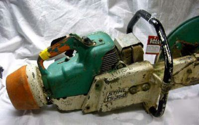 Stihl TS350 concrete saw. used ok condition.