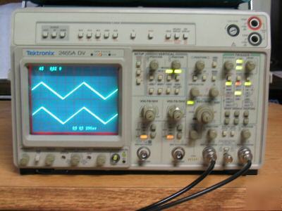 Tektronix 2465A dvm 350MHZ 4 channels oscilloscope