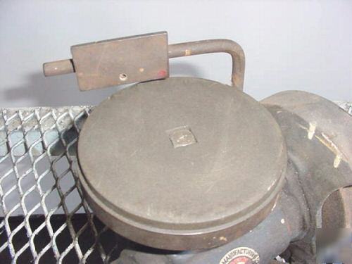 Vintage clausing lap/lapping/grinding wheel combination