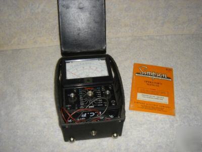 Vintage simpson model 260 6XL nice cond works & more