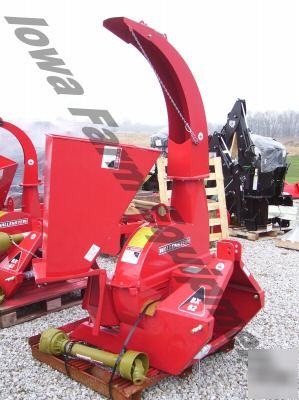 Wallenstein BX62 3PT wood chipper chips 6