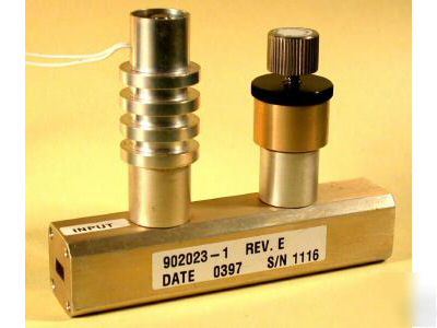 Waveguide wr-28 variable attenuator + solenoid-short