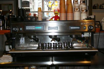 Commercial rancilio Z11 omicron 3 espresso machine