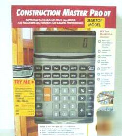 Construction master pro desktop contractor calculator
