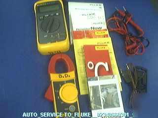 Fluke 16/322 multimeter/clamp meter hvac set