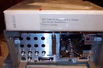 Hp agilent 8591E spectrum analyzer w/ manual hp-ib opt 