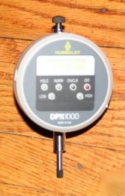 Humboldt DPX1000 digital dial indicator gauge 