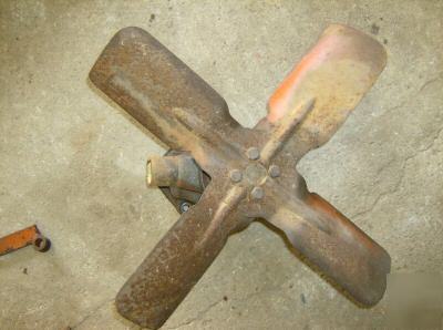 Jg allis chalmers wd wc WD45 fan & water pump nice