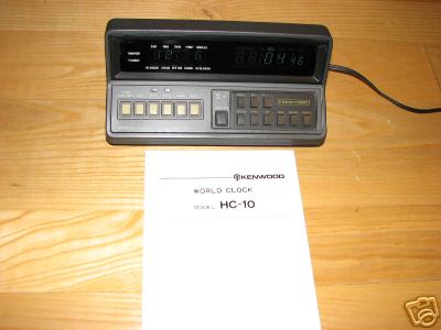 Kenwood world clock hc-10 digital 