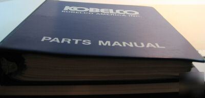 Kobelco hyd. excavator parts manual 