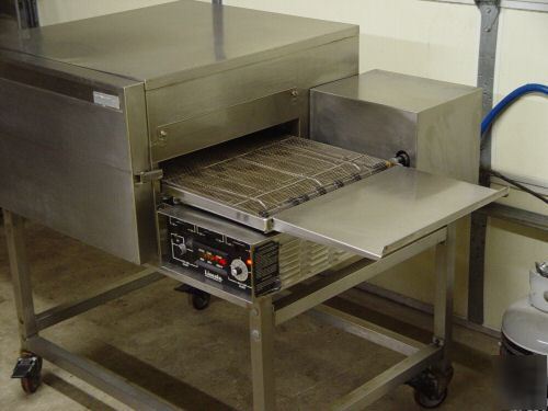 Lincoln impinger 1116 gas conveyor pizza oven propane