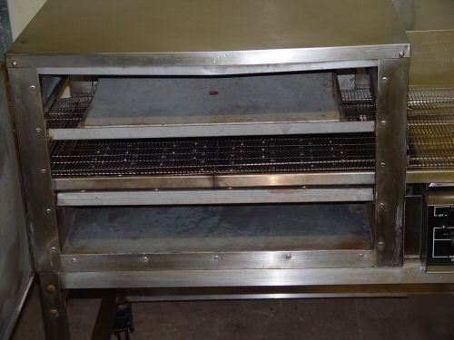 Lincoln impinger 1116 gas conveyor pizza oven propane