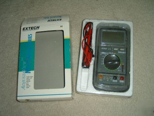 Multifunction voltmeter, original in the box, extech