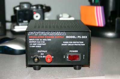 Pyramid 12 volt power supply 3AMP.