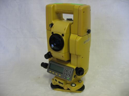 Topcon gpt-1002 dual display total station 4 surveying