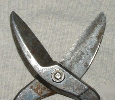 Vintage wiss a-11 tin snips--10