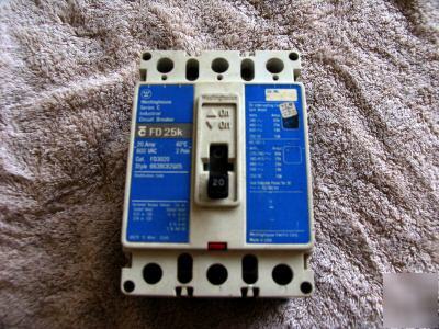 Westinghouse series c industrial circuit breaker FD3020