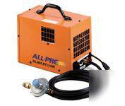 All pro propane heater- squirrel cage blower